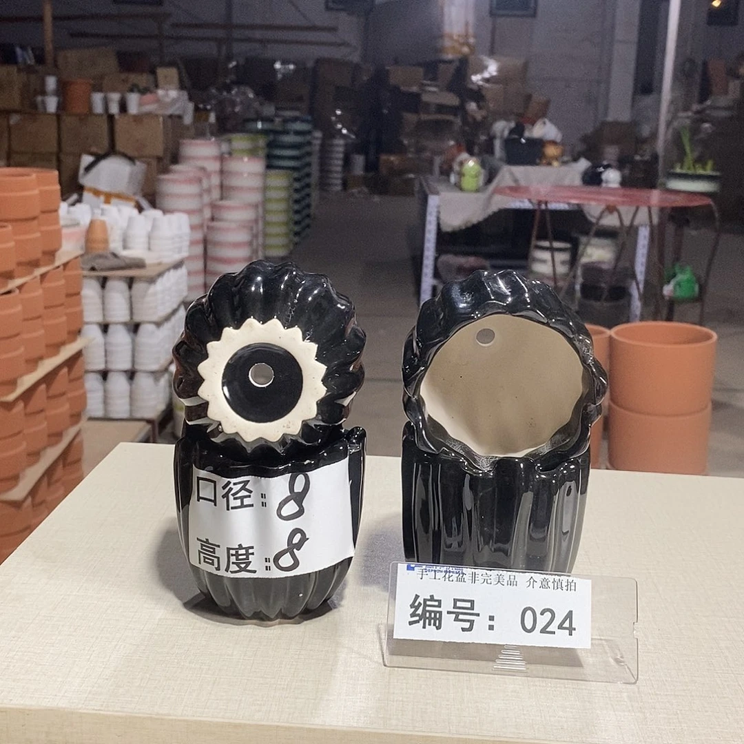 微瑕花盆-024-口8×8-4个