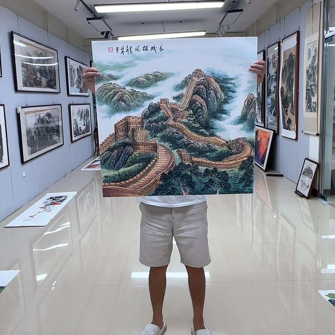 国画国画作品多次