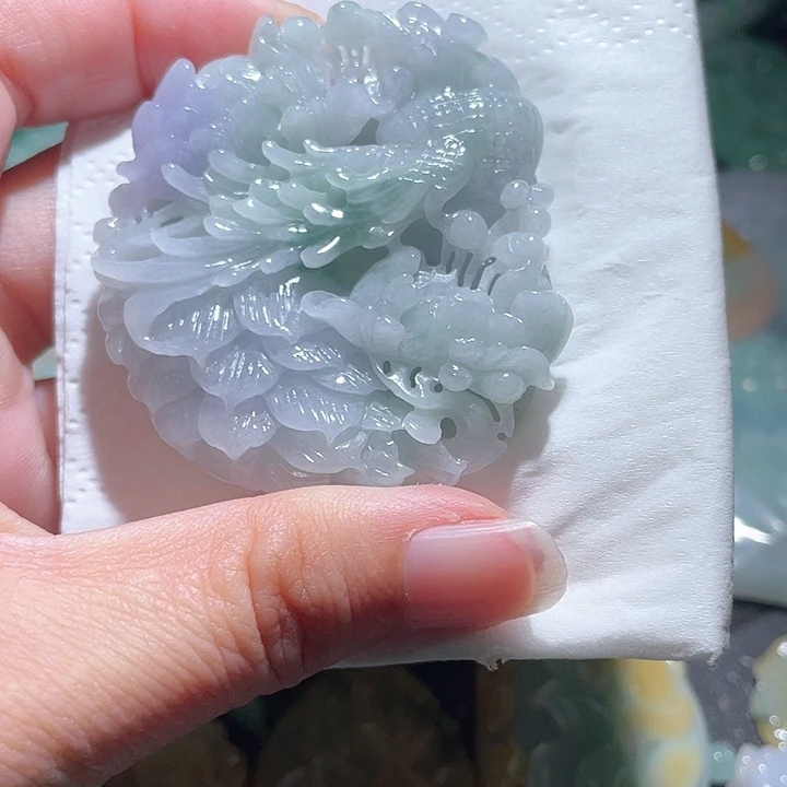 颈饰未镶嵌翡翠天