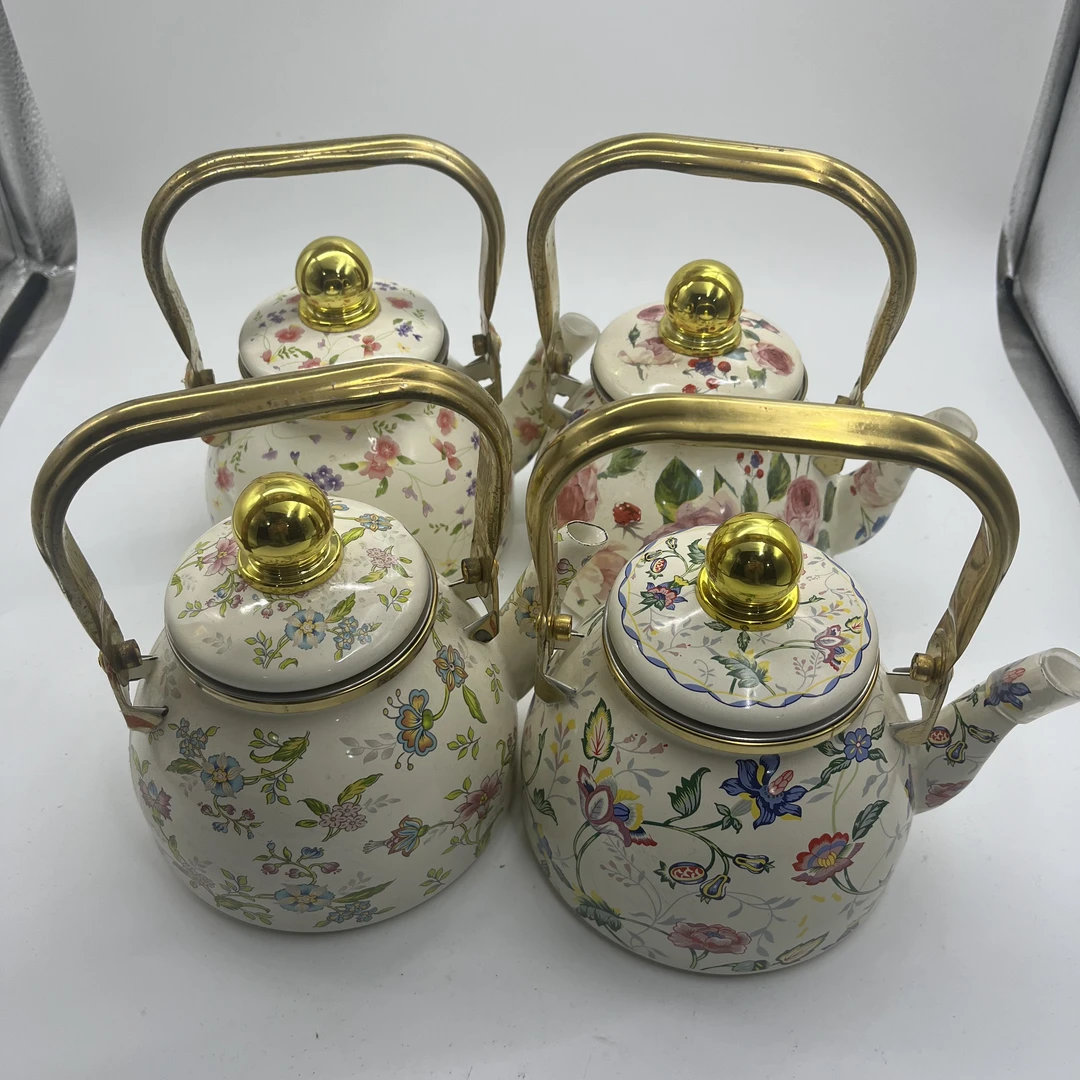 1.2l【花色不挑】搪瓷烧水壶茶壶油壶