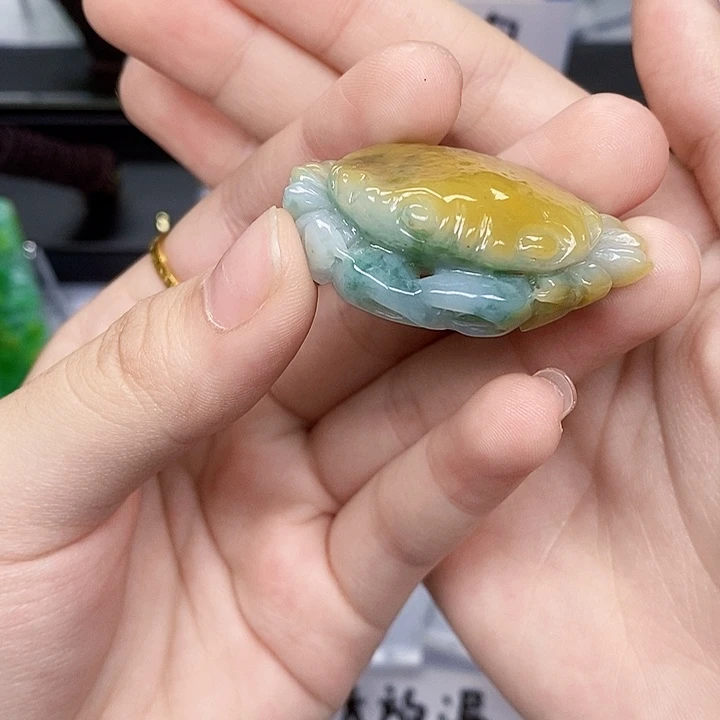 颈饰未镶嵌翡翠翡翠A货