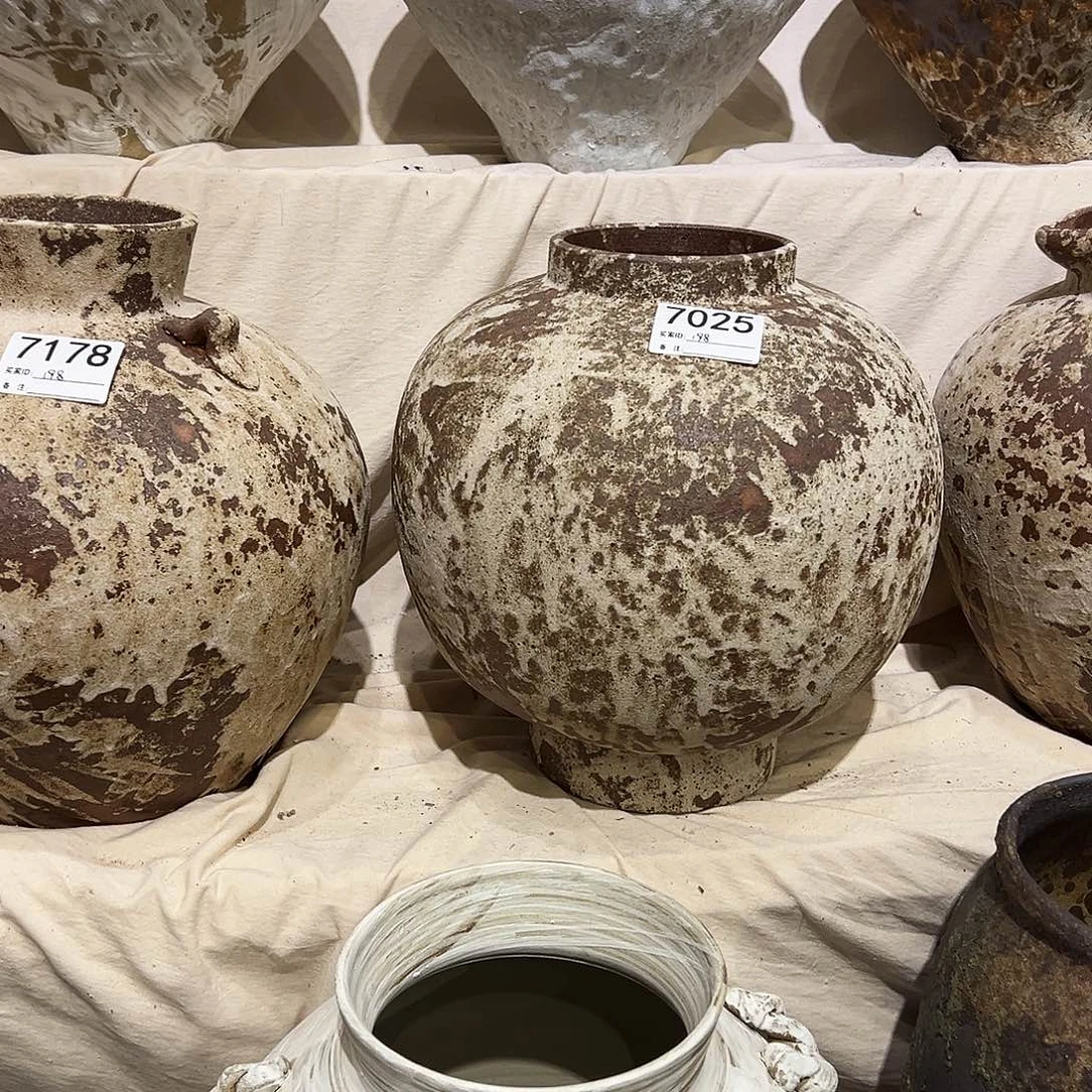 瓶7025高30口11陶瓷花瓶无孔