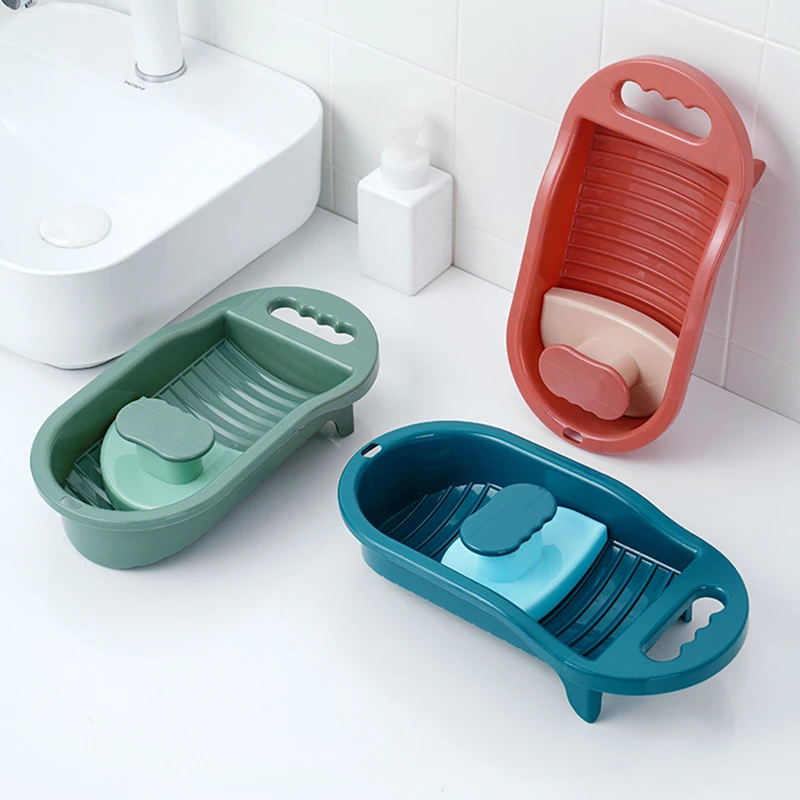 懒人洗袜子神器内衣内裤搓衣板学生宿舍洗衣板迷你洗衣盆简易搓板
