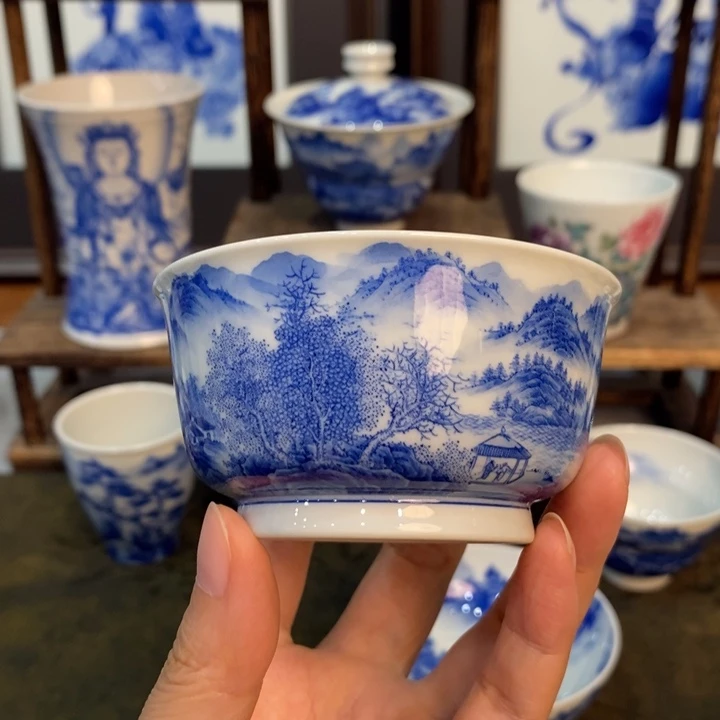 景德镇陶瓷手工手绘
