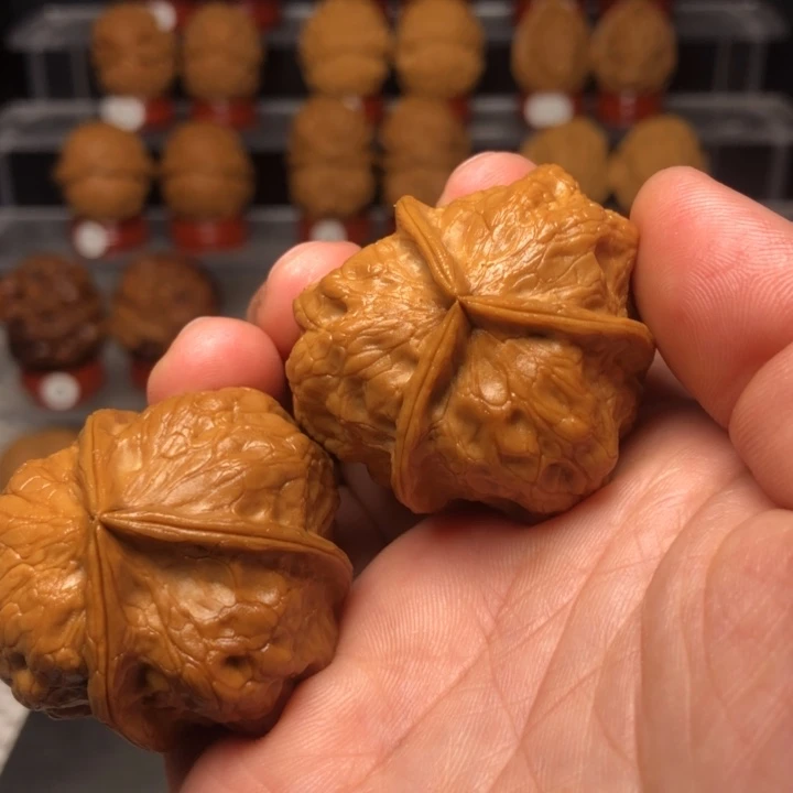 文玩核桃把件19祥龙骨