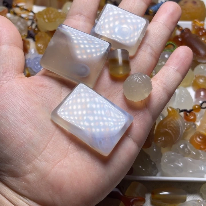 玛瑙/玉髓颈饰未镶嵌春*民3302