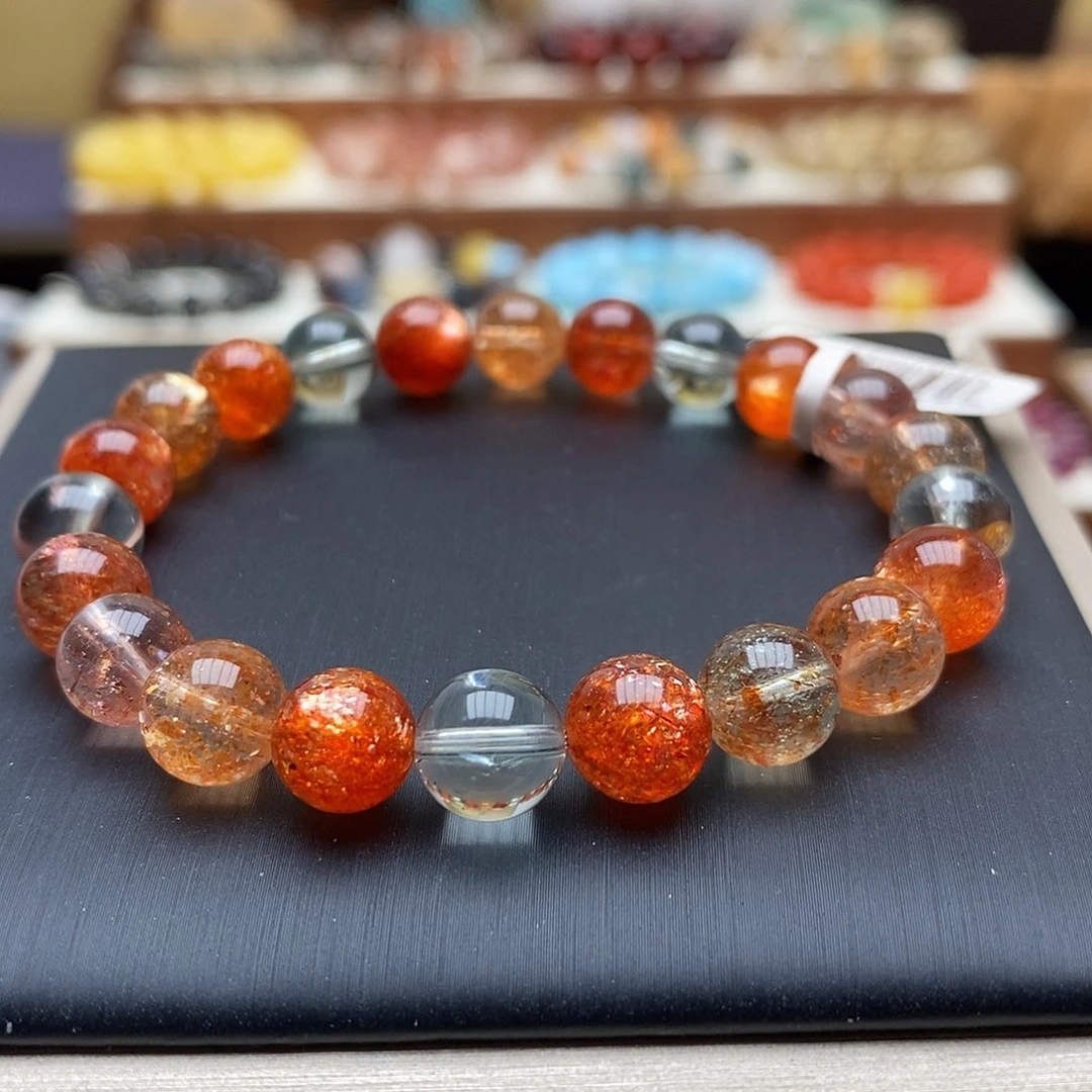 未镶嵌手链日光石