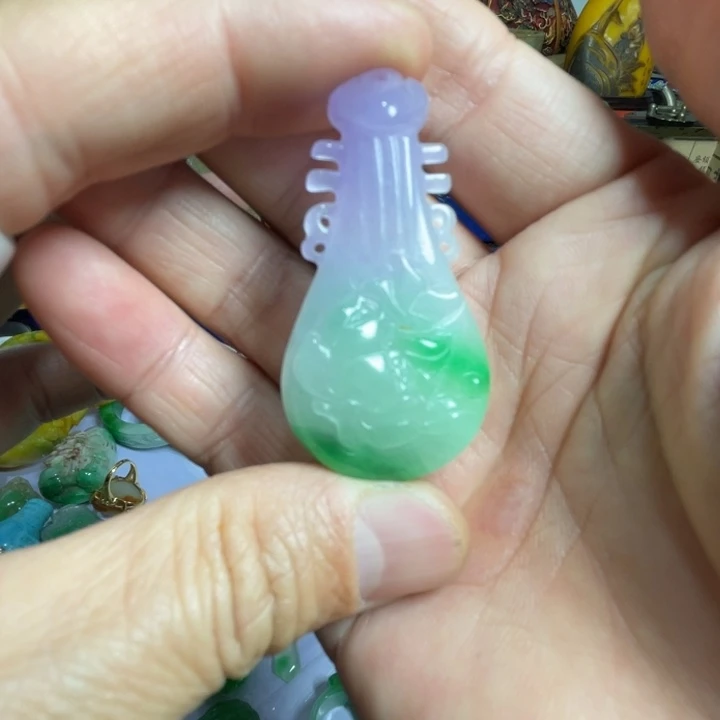 滴血莲花菩提吊坠