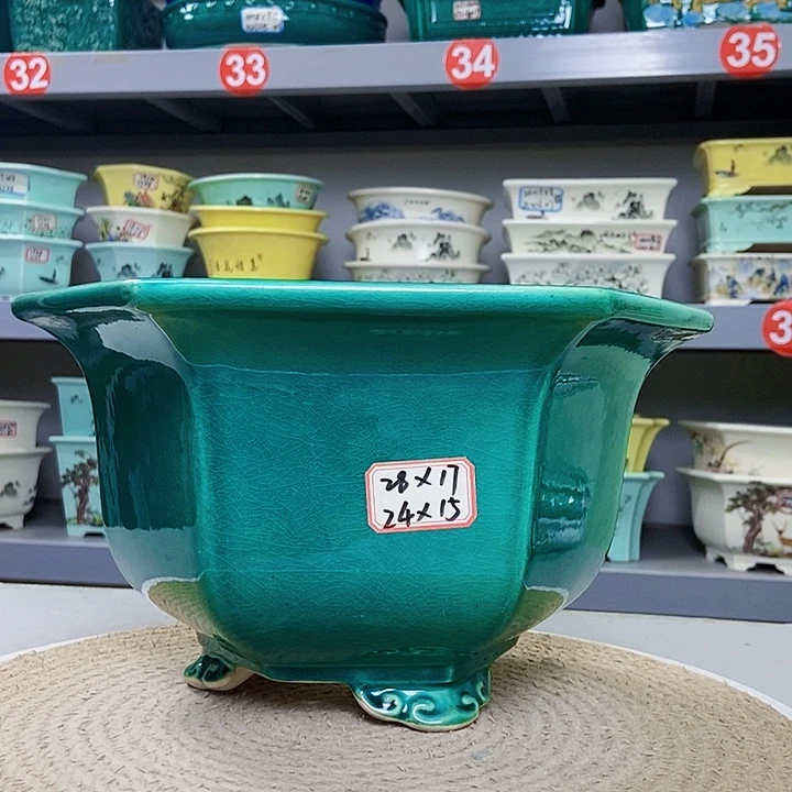 紫砂花瓶紫砂花盆