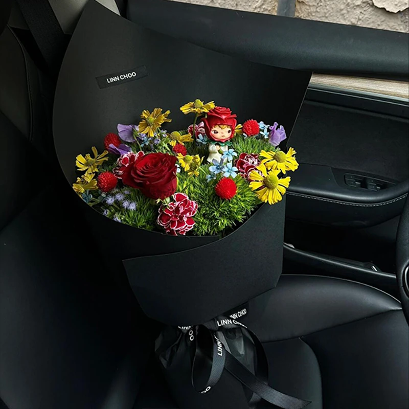 高级感小王子小野玫瑰花束成品仿真花生日情人节礼物实用礼品