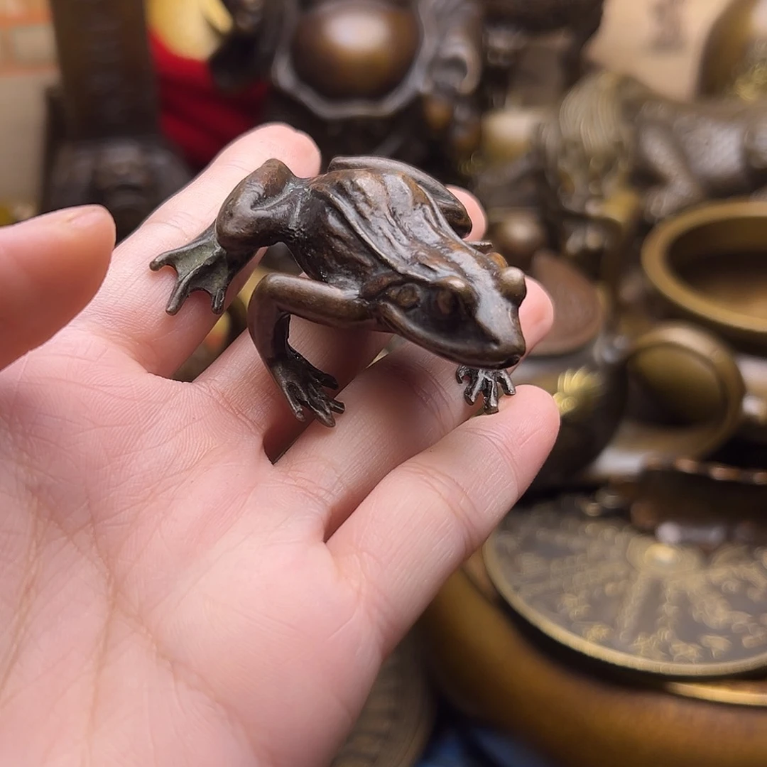 铜器摆件老王直播间