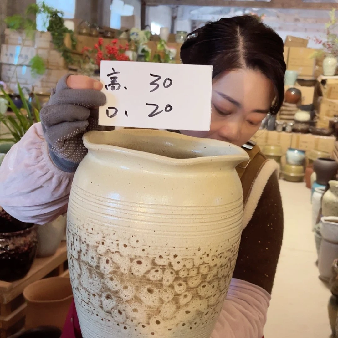 紫砂花盆高度30口径20