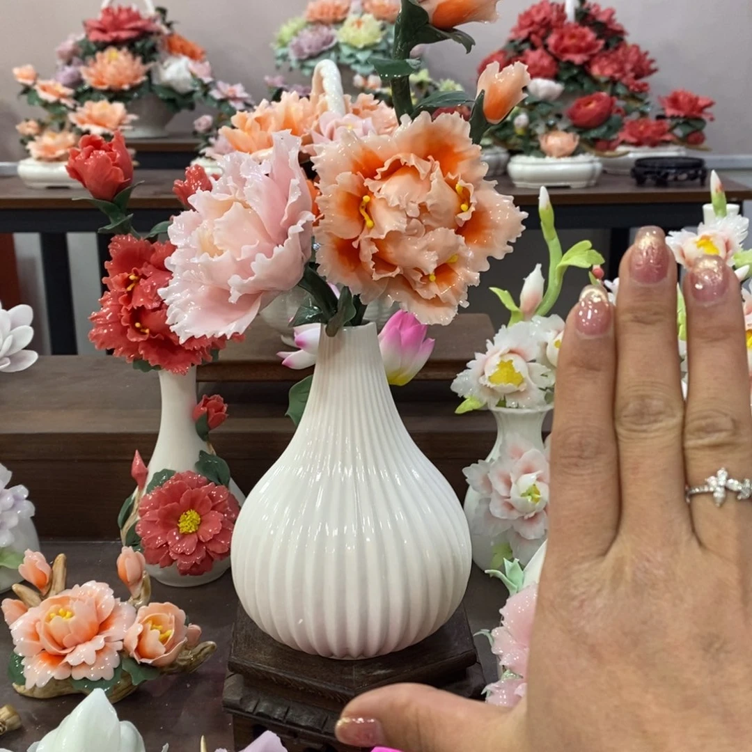 瓷片陶瓷工艺品摆件