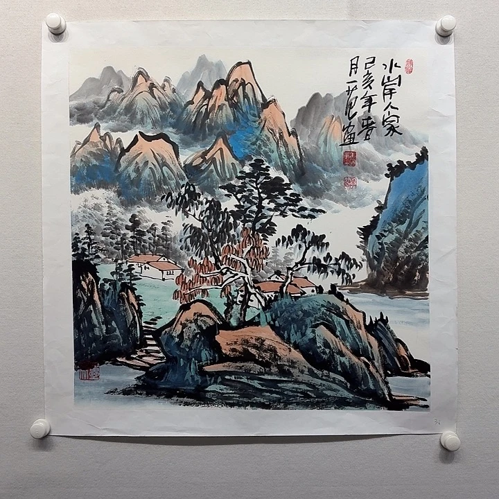 国画姜国华国画作品