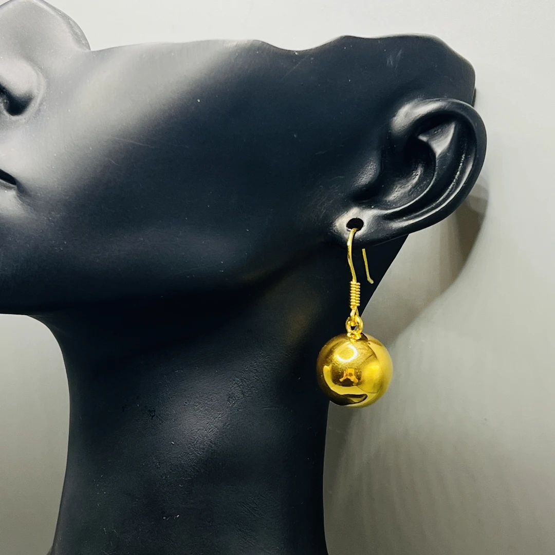 A播 5.12g足金999耳饰e