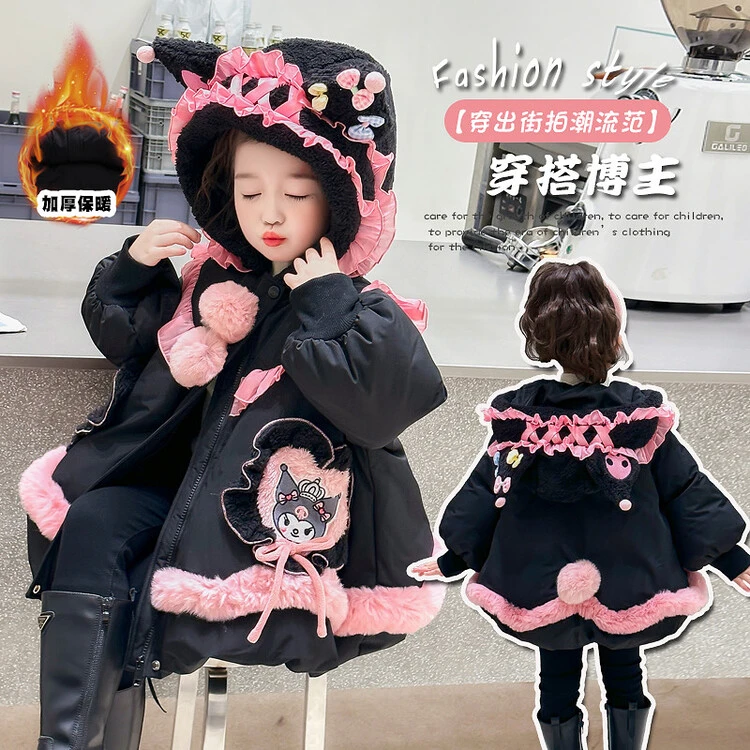 棉袄/棉服卡通卡通动漫女童中小童