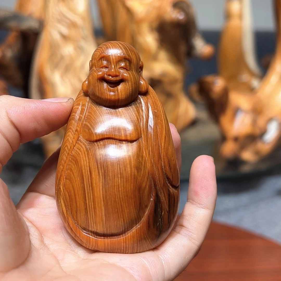 柏木崖柏木手把件摆件