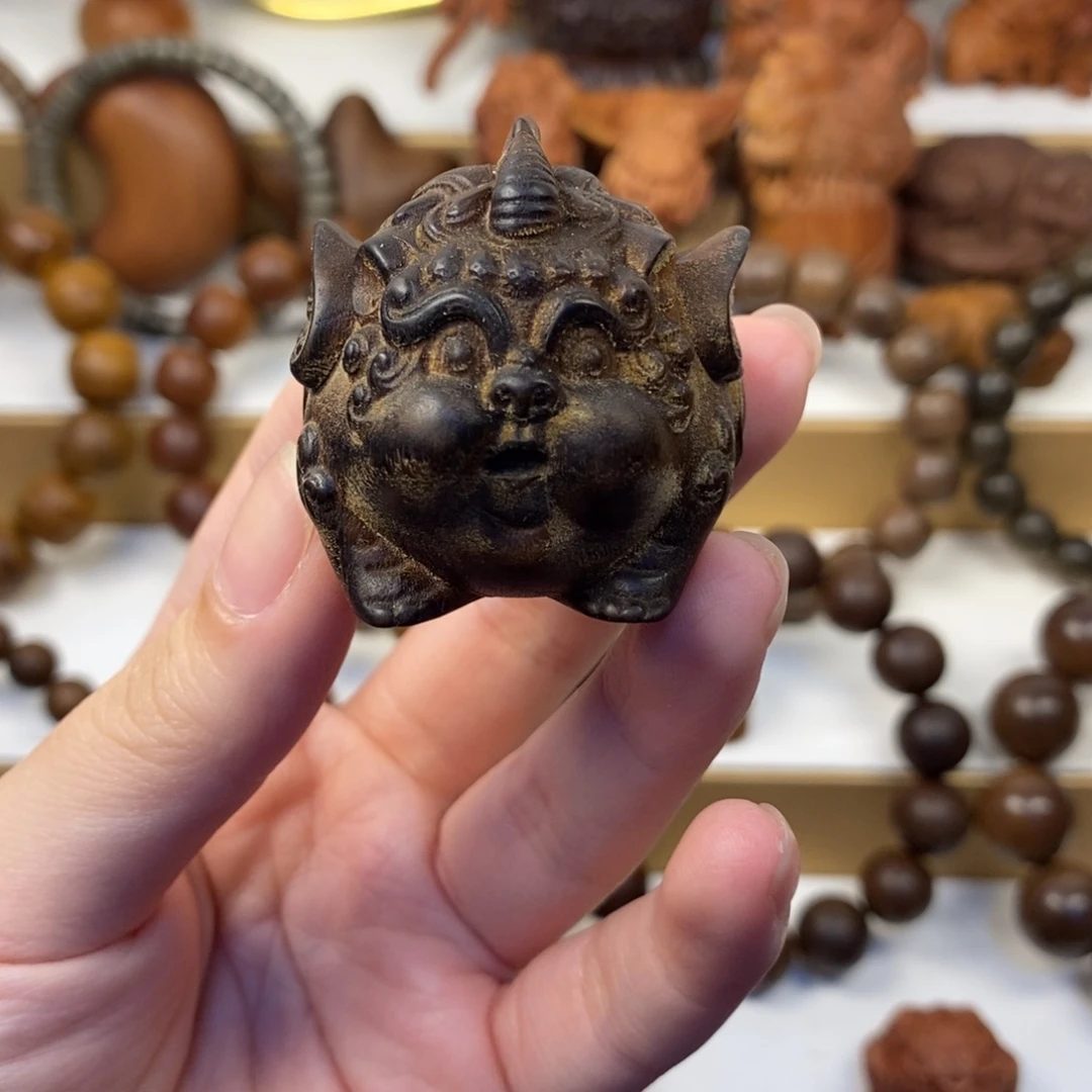 氣***清檀香木手串/手链老山檀香谛听奶香