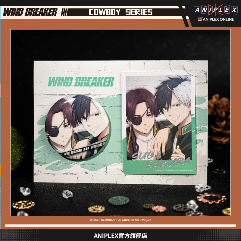 【现货 ANIPLEX】WIND BREAKER 防风铃 拍立得风写真+徽章套装