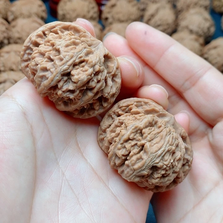 文玩核桃把件畵*老款宫灯43