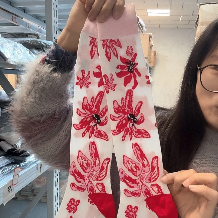 三醋酯纤维玛家小腿袜