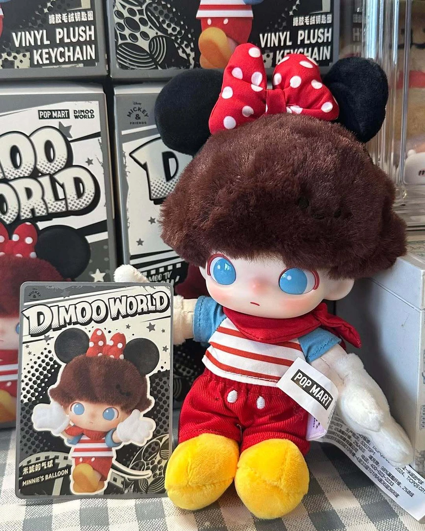 dimoo迪莫系列搪胶动物公仔玩偶潮玩