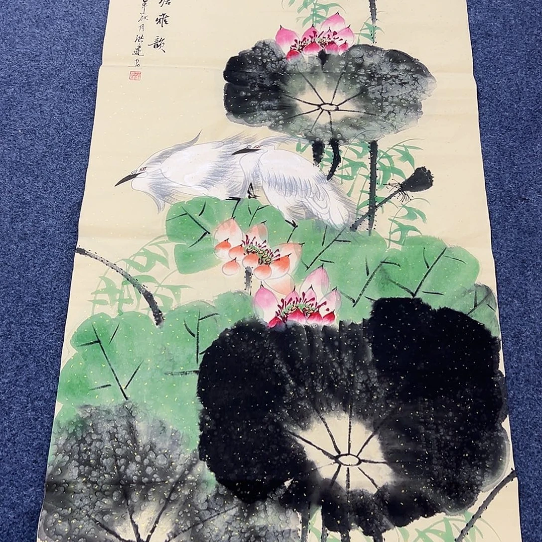 国画事事顺心如意万事如意万事