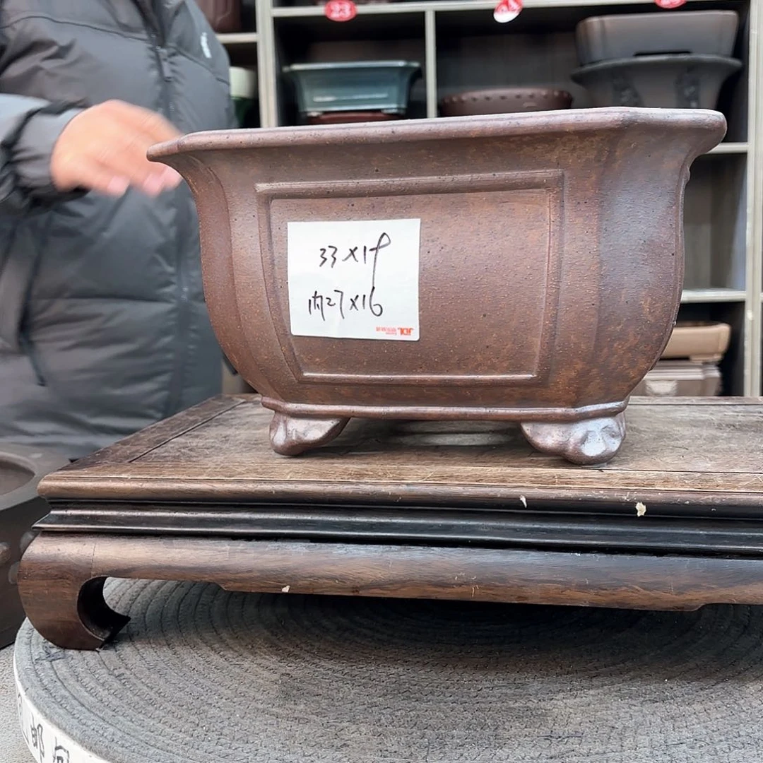 紫砂花盆紫砂的味道真的是很