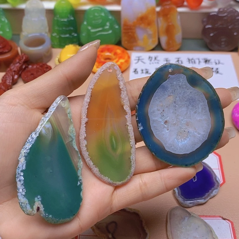 【闪购商品】玛瑙/玉髓颈饰未镶嵌J*研