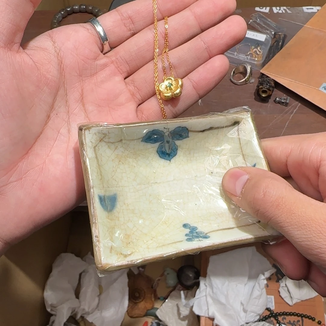 陶瓷孤品单件车里拍