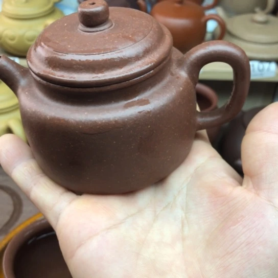 茶壶紫砂将坡泥得中160豪升左右