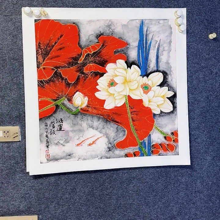 国画国画花鸟画四尺斗方68/68