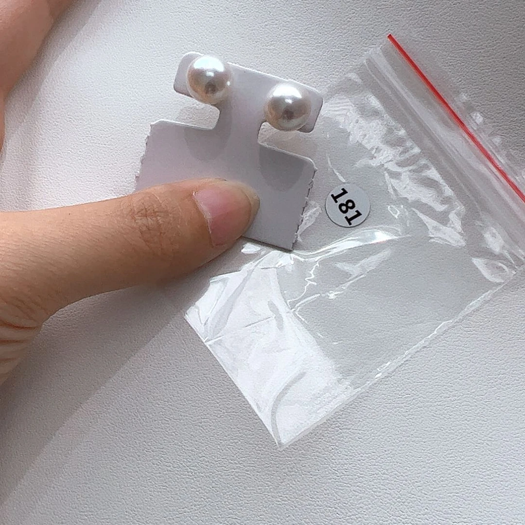 银S925镶嵌淡水珍珠耳饰