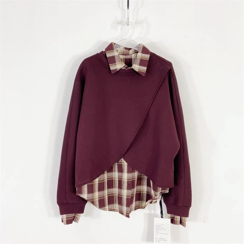 【77衣橱】KKX5751高货两件套精品女装上衣长袖气质轻奢【红人上新】