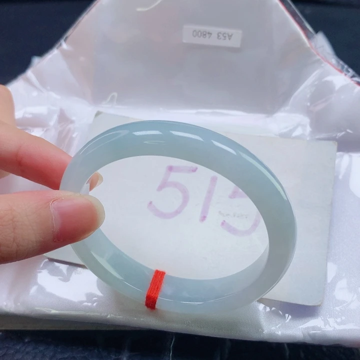 翡翠未镶嵌手镯贵妃53