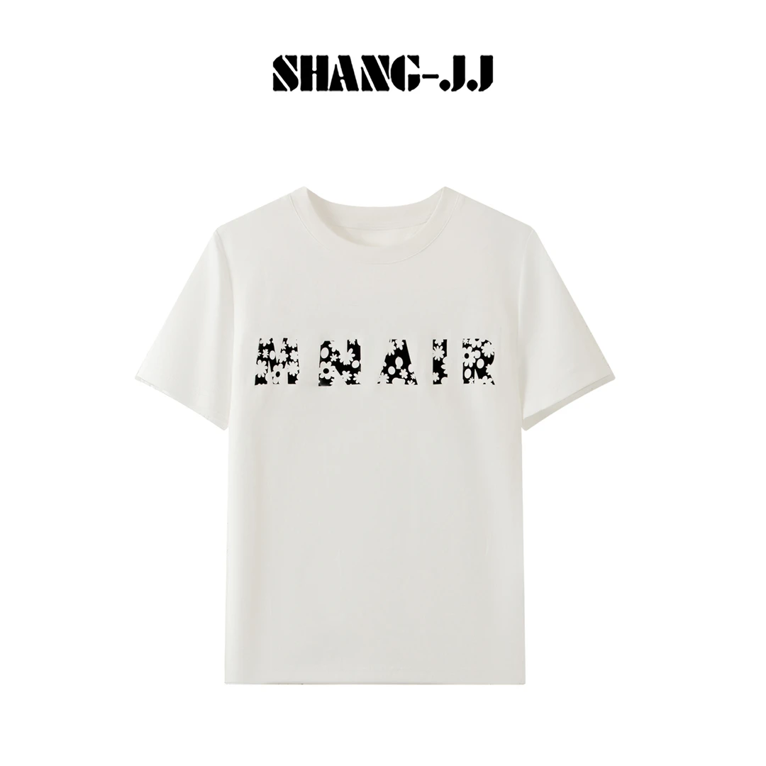 SHANG-JJ【玛雅短袖】25ss新品重磅棉柔软亲肤舒适T恤q134092p