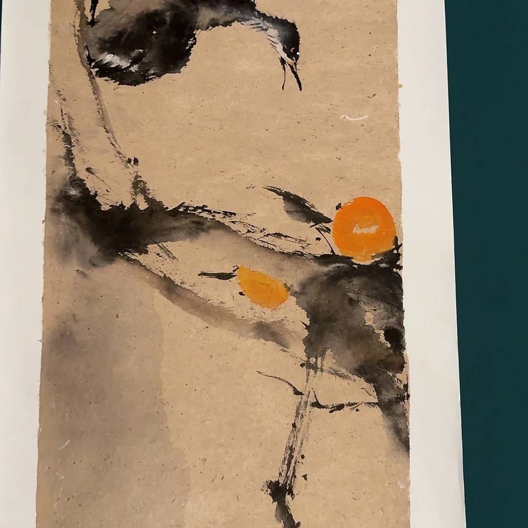 国画溥老师作品画作