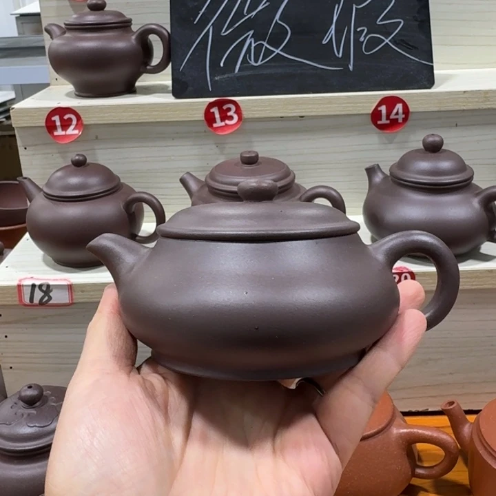 L***田紫砂茶壶半手工1234679