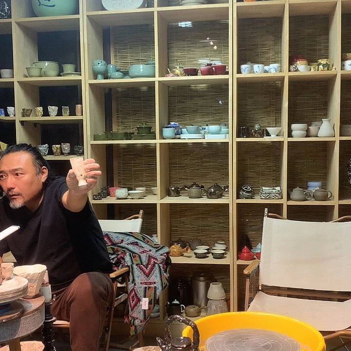 焗瓷杯十力左男手工杯