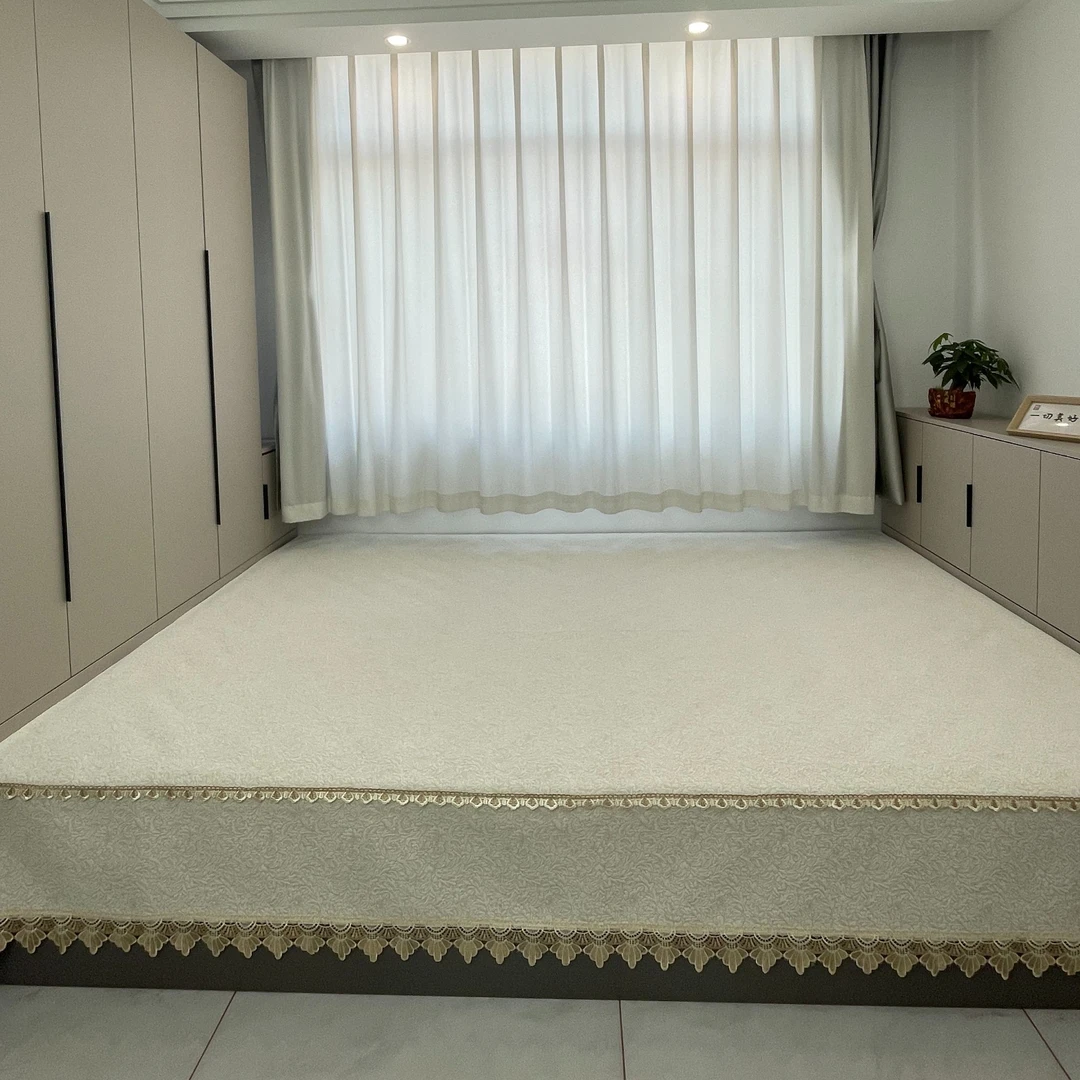 【GD-凤尾花】繁花似锦-雪尼尔立体感雕花工艺亲肤柔软 定制款不退