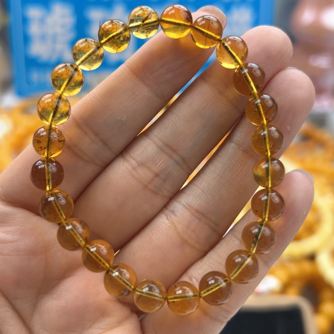 琥珀未镶嵌珠宝奇石