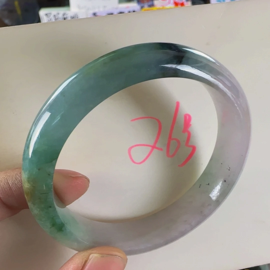 未镶嵌手镯翡翠老坑55