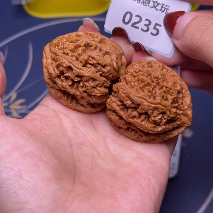 文玩核桃把件粗筋42.0235