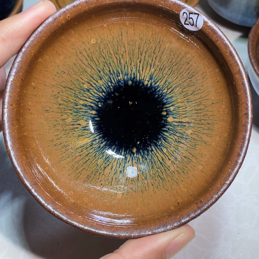 茶盏龙窑柴烧建盏257