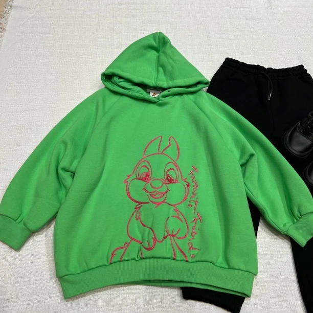 20566高端童装时尚百搭秋冬新品加绒时尚卫衣B11-1-1