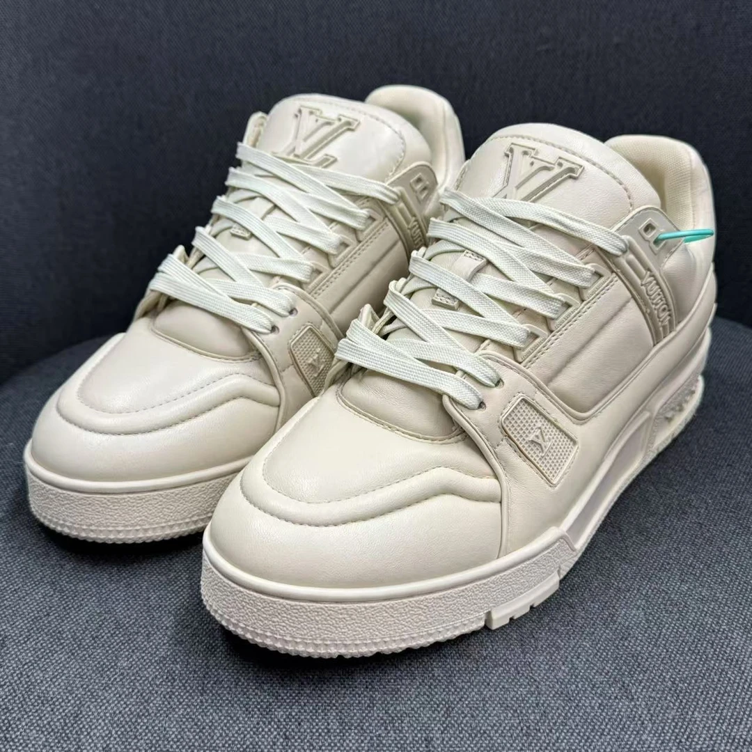 95新 LouisVuitton/路易威登 新款沙漠灰配色trainer奢鞋