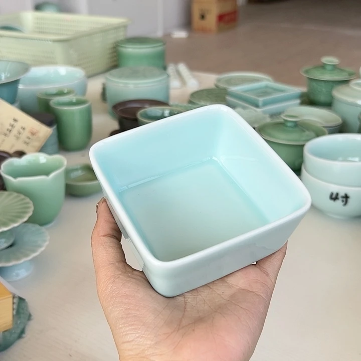 小米茶器龙泉青瓷