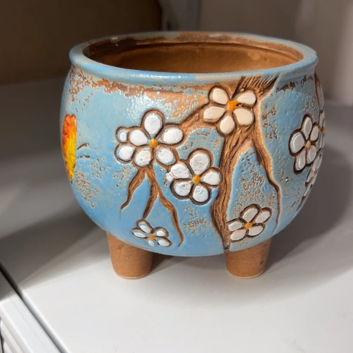 紫砂花盆粗陶材质多肉花盆