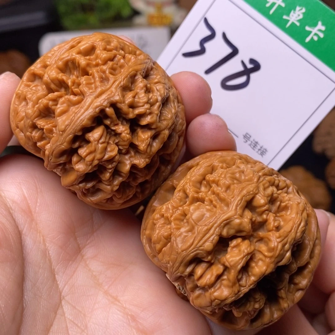 把件文玩核桃378粗筋4.6