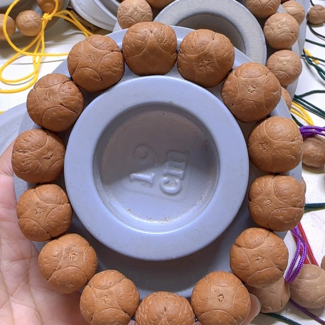 木***木凤眼菩提手串19mm麒麟放漏0@676